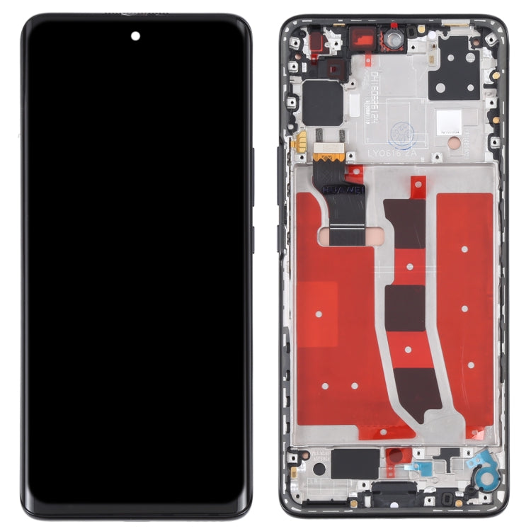 Original LCD Screen and Digitizer Full Assembly with Frame for Huawei Nova 8 5G, For Huawei Nova 8 5G