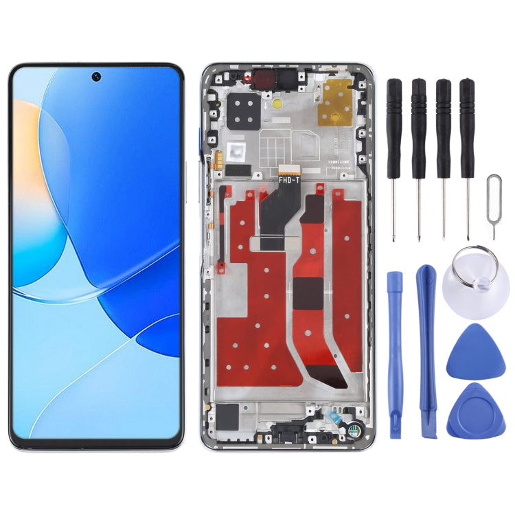 Schermo LCD originale e digitalizzatore assemblato completo con cornice per Huawei Nova 9 SE, For Huawei Nova 9 SE