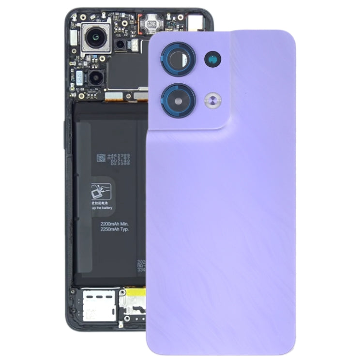 For OPPO Reno8 Original Battery Back Cover with Camera Lens Cover, For OPPO Reno8