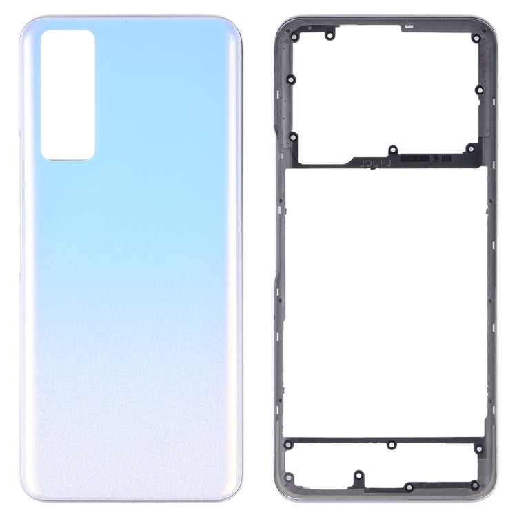 For vivo Y53s 5G battery back cover with middle frame, For vivo Y53s 5G