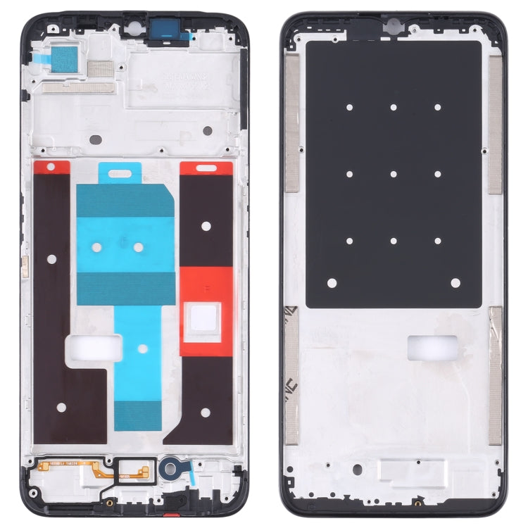 For Realme C35 Front Housing LCD Frame Bezel Plate, For OPPO Realme C35