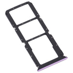For OnePlus Nord N200 5G DE2118 / DE2117 SIM Card Tray + SIM Card Tray + Micro SD Card Tray, For OnePlus Nord N200 5G Dual SIM