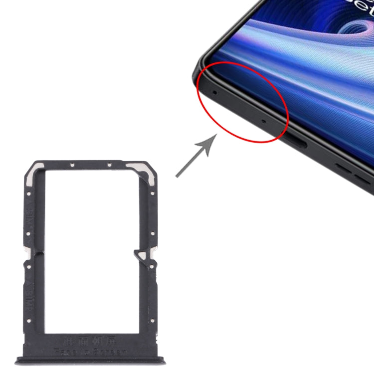 For OnePlus Ace Racing SIM Card Tray + SIM Card Tray, For OnePlus Ace Racing