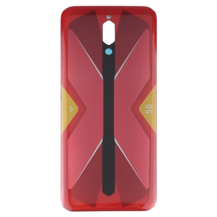 Battery Glass Back Cover for ZTE Nubia Red Magic 5G NX659J, For ZTE Nubia Red Magic 5G, For ZTE Nubia Red Magic 5G(Transparent Black), For ZTE Nubia Red Magic 5G(Red)