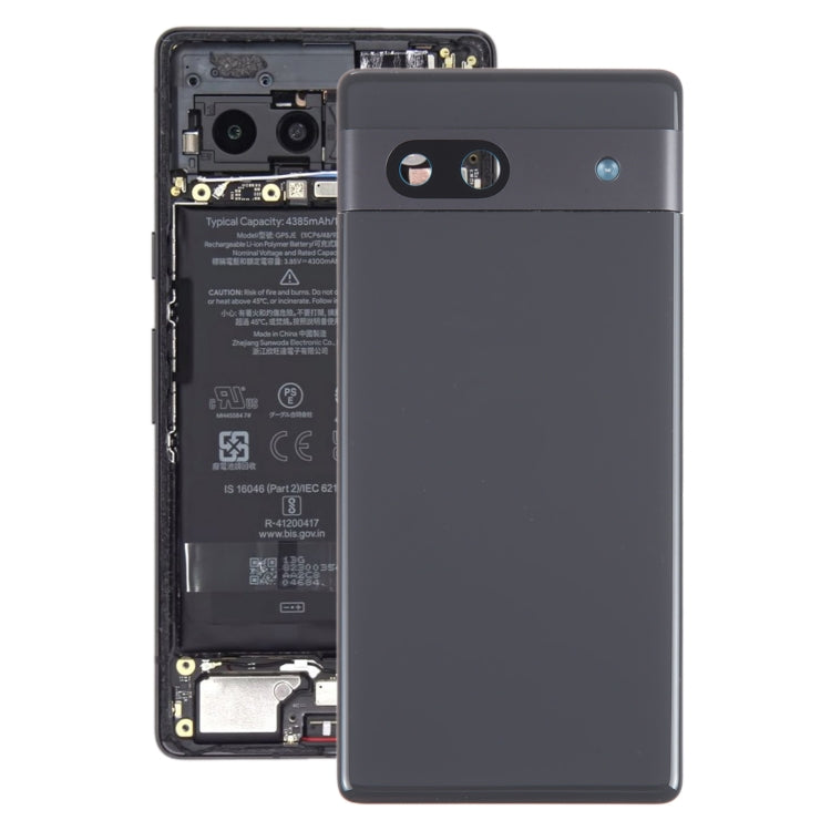 Per Google Pixel 7A Cover posteriore batteria originale con copriobiettivo fotocamera, For Google Pixel 7A