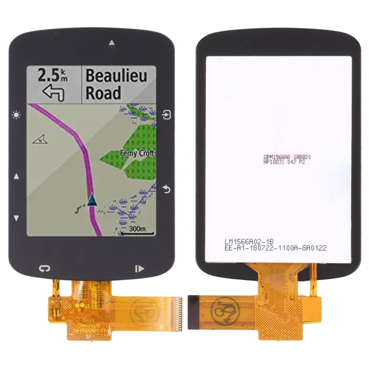 Schermo LCD originale e digitalizzatore assemblaggio completo per Garmin Edge 520, For Garmin Edge 520