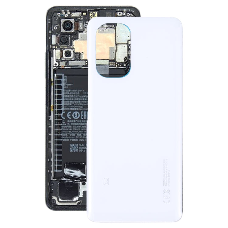 Glass Battery Back Cover For Xiaomi Poco F3, For Xiaomi Poco F3