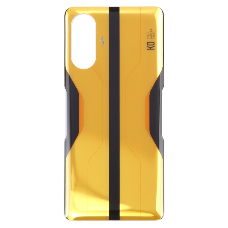 Cover posteriore della batteria in vetro per Xiaomi Redmi K40 Gaming, For Xiaomi Redmi K40 Gaming