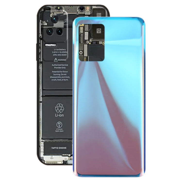 Glass Battery Back Cover for Xiaomi Redmi K50 / Redmi K50 Pro, For Xiaomi Redmi K50 / Redmi K50 Pro