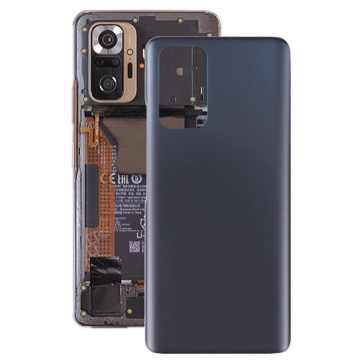 Glass Back Battery Cover For Xiaomi Redmi Note 10 Pro/Redmi Note 10 Pro Max/Redmi Note 10 Pro India, For Xiaomi Redmi Note 10 Pro