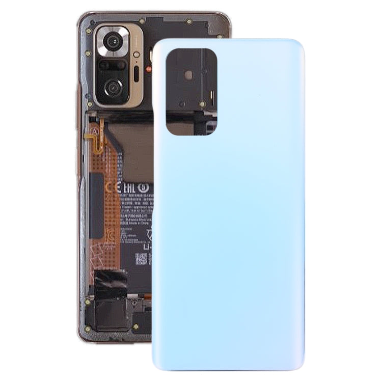 Glass Back Battery Cover For Xiaomi Redmi Note 10 Pro/Redmi Note 10 Pro Max/Redmi Note 10 Pro India, For Xiaomi Redmi Note 10 Pro