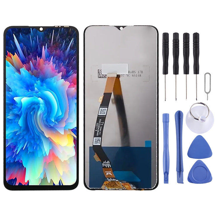 Schermo LCD OEM per Infinix Hot 20 5G X666 X666B con assemblaggio completo digitalizzatore, For Infinix Hot 20 5G