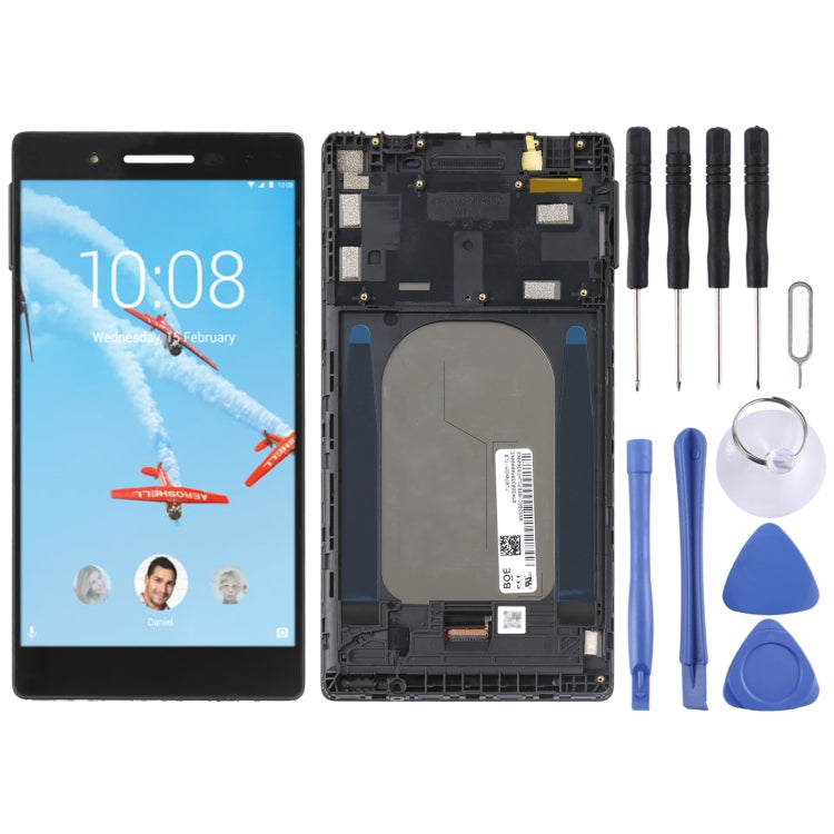 Original LCD Screen For Lenovo Tab 7 TB-7504N TB-7504X TB-7504F TB-7504 Digitizer Full Assembly with Frame, For Lenovo Tab 7