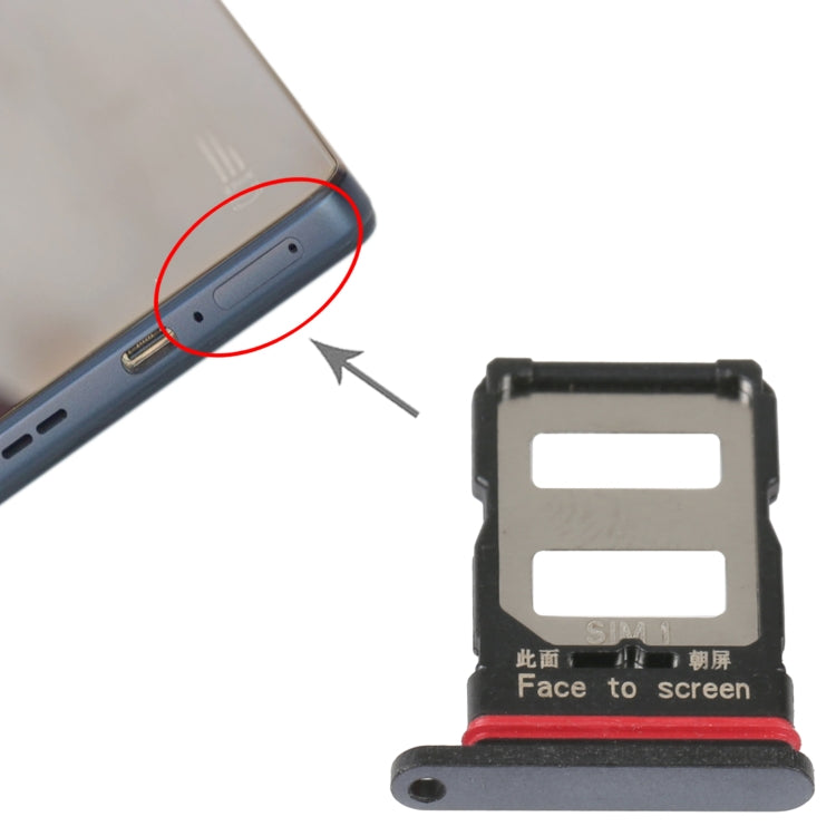 For Xiaomi Poco F4 SIM Card Tray + SIM Card Tray, For Xiaomi Poco F4