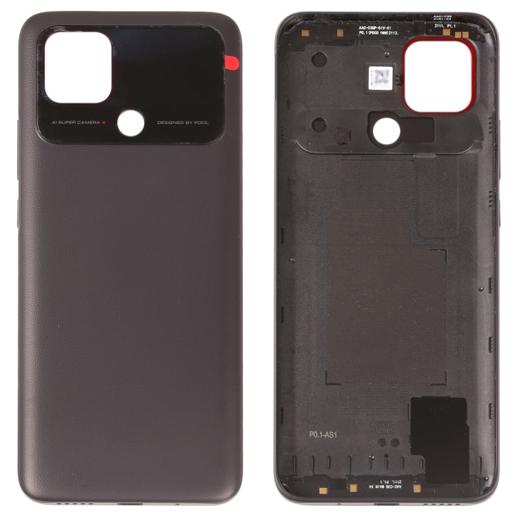 Original Back Battery Cover For Xiaomi Poco C40, For Xiaomi Poco C40