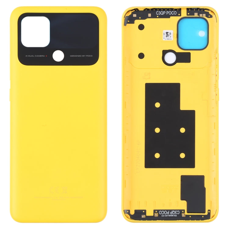 Original Back Battery Cover For Xiaomi Poco C40, For Xiaomi Poco C40