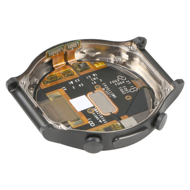 Schermo LCD originale in materiale zaffiro e digitalizzatore assemblaggio completo con cornice per Huawei Watch GT 2 Pro ECG Edition