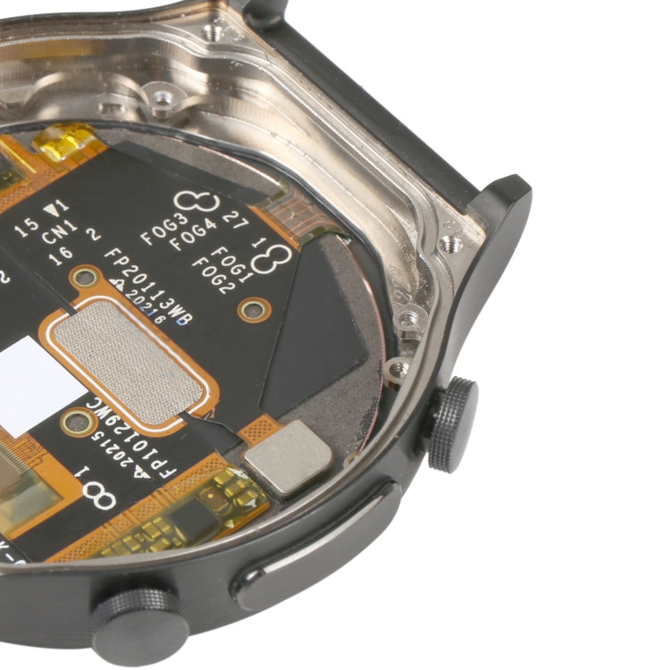 Original Sapphire LCD Screen and Digitizer Full Assembly with Frame for Huawei Watch GT 2 Pro ECG Edition