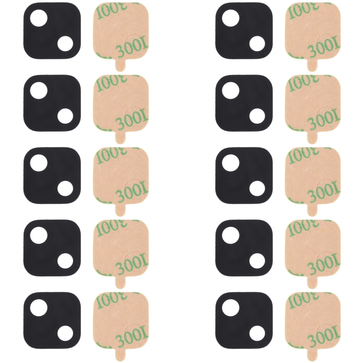 Per obiettivo fotocamera posteriore Google Pixel 4a 4G 10 pezzi, For Google Pixel 4a (10pcs)