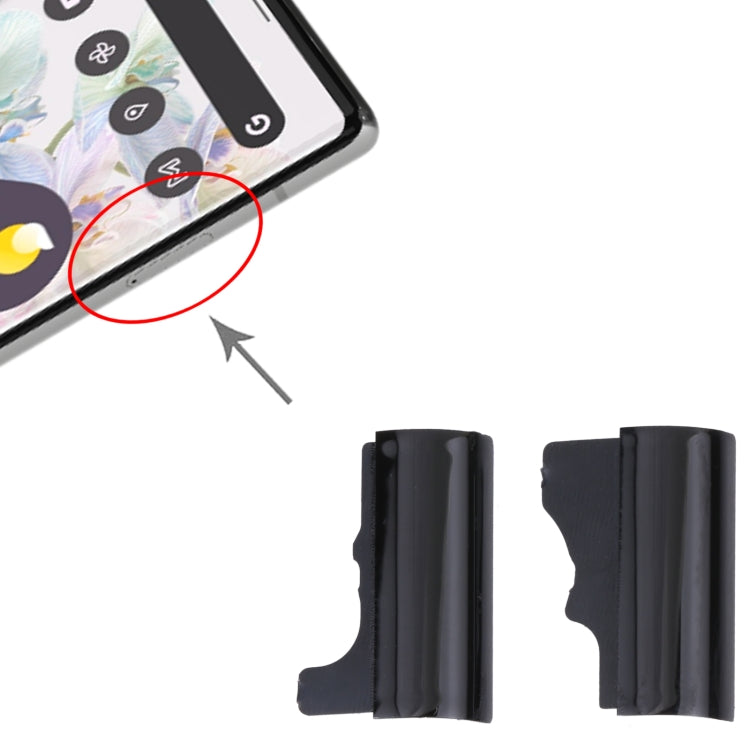 Per Google Pixel 6 Pro 1 paio di fibbie per obiettivo fotocamera, For Google Pixel 6 Pro