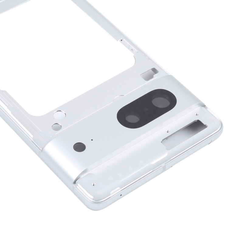 For Google Pixel 7 LCD Bezel Plate Front Housing, For Google Pixel 7 Pro (Silver), For Google Pixel 7 Pro