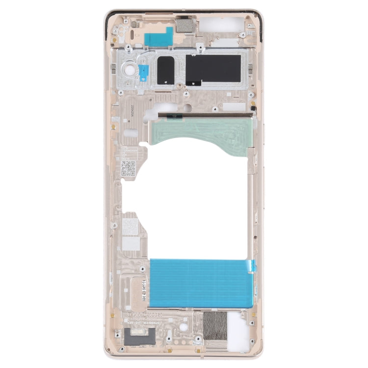 Per Google Pixel 7 Piastra cornice cornice LCD alloggiamento anteriore, For Google Pixel 7 (Gold), For Google Pixel 7