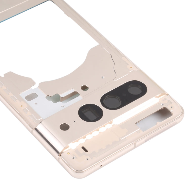 Per Google Pixel 7 Piastra cornice cornice LCD alloggiamento anteriore, For Google Pixel 7 (Gold), For Google Pixel 7