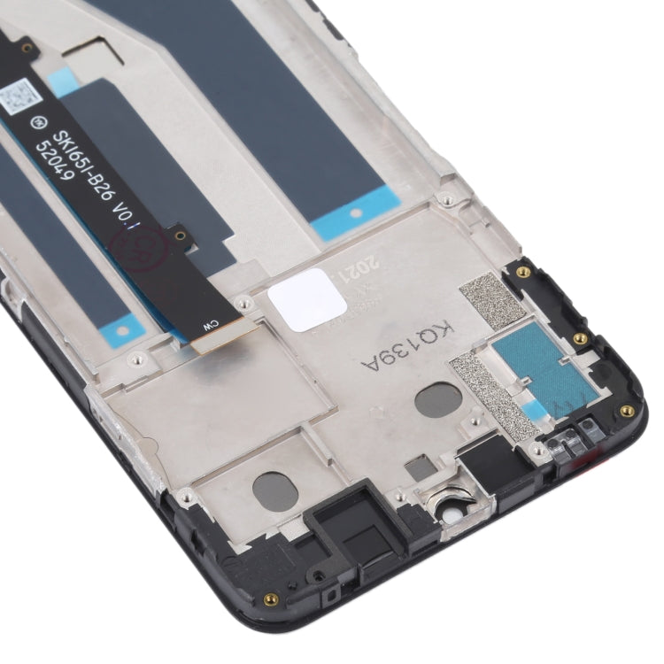 Schermo LCD OEM per ZTE Blade A71 A7030 2021 digitalizzatore assemblaggio completo con cornice, For ZTE Blade A71 A7030 2021