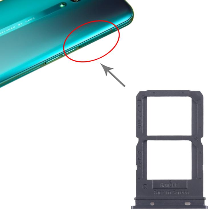 For OPPO Reno SIM Card Tray + SIM/Micro SD Card Tray, For OPPO Reno