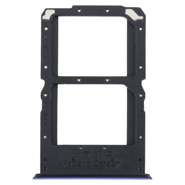 For OPPO Reno SIM Card Tray + SIM/Micro SD Card Tray, For OPPO Reno