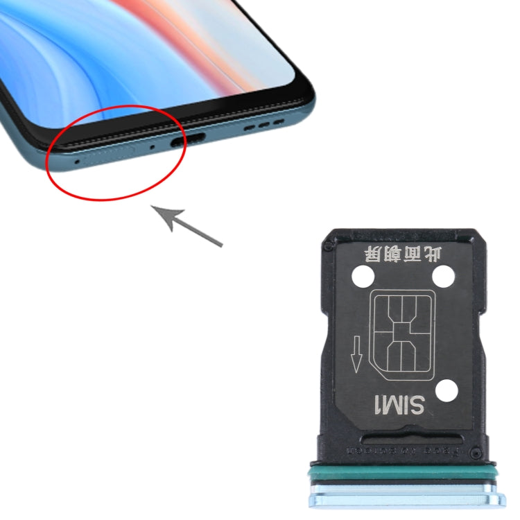 Per OPPO Reno4 5G Vassoio scheda SIM + Vassoio scheda SIM, For OPPO Reno4 5G