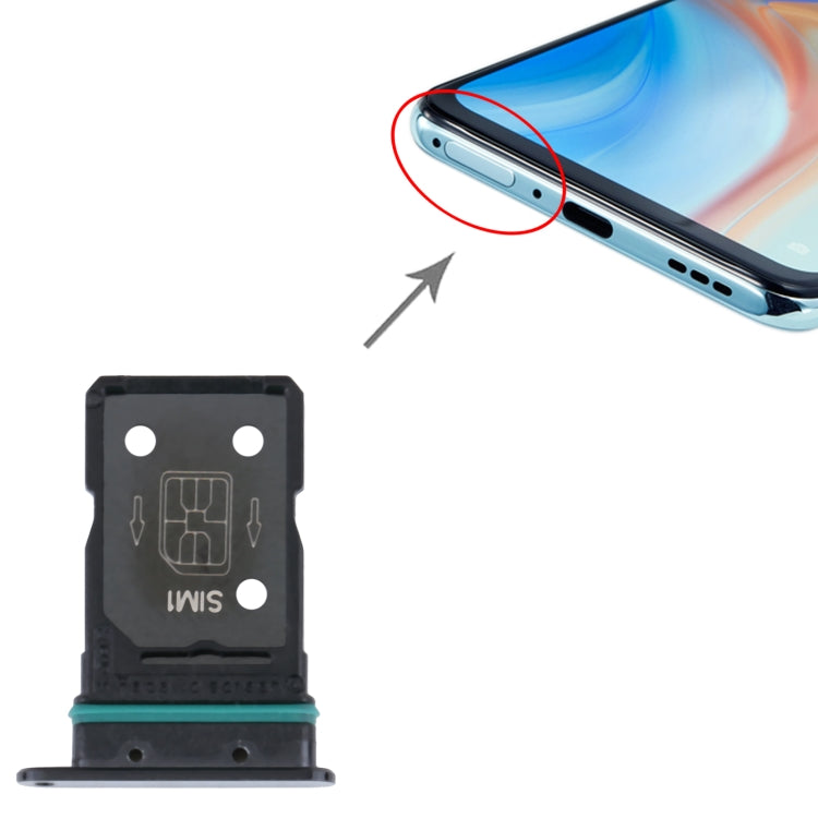Per OPPO Reno4 Pro 5G Vassoio scheda SIM + Vassoio scheda SIM, For OPPO Reno4 Pro 5G