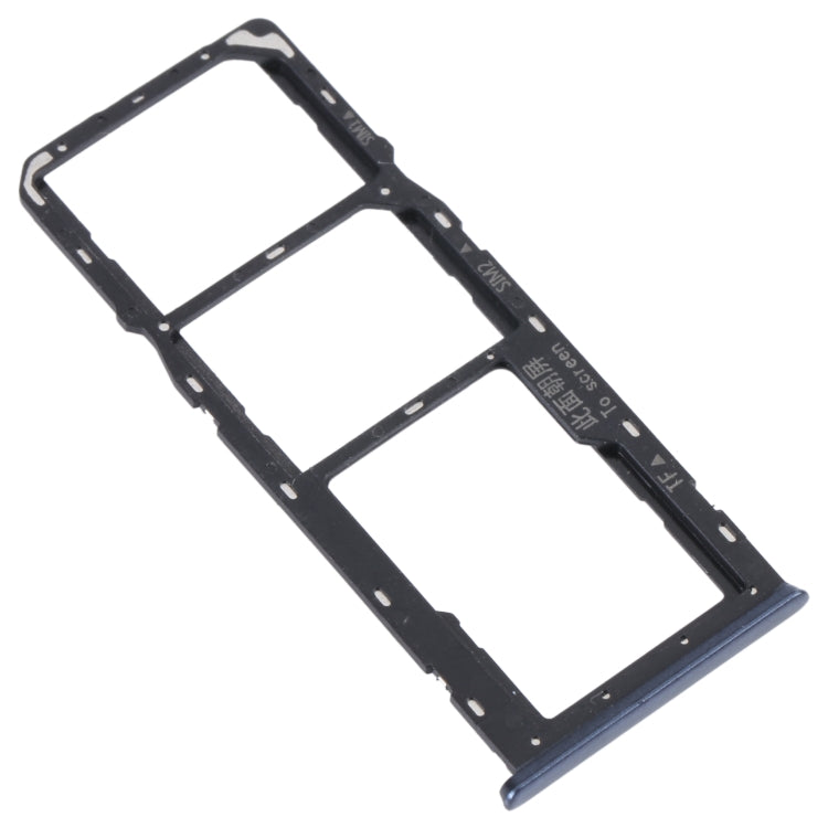 For OPPO A16K SIM Card Tray + SIM Card Tray + Micro SD Card Tray, For OPPO A16K