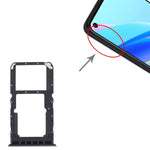 For OPPO A96 4G SIM Card Tray + SIM/Micro SD Card Tray, For OPPO A96 4G
