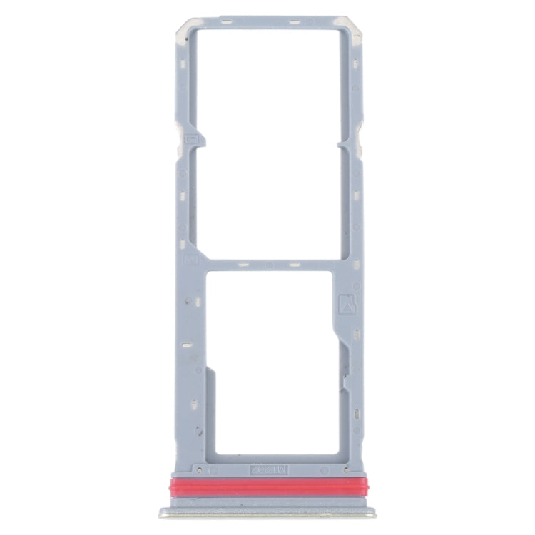 For vivo Y35 SIM Card Tray + SIM Card Tray + Micro SD Card Tray, For vivo Y35 4G