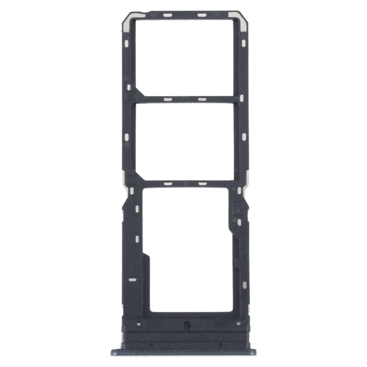 For vivo Y16 SIM Card Tray + SIM Card Tray + Micro SD Card Tray, For vivo Y16