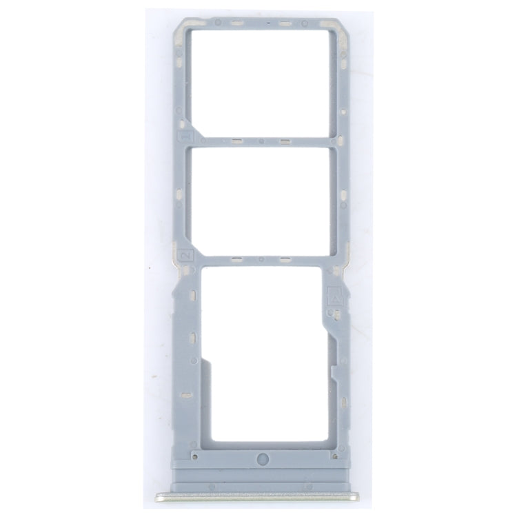 For vivo Y16 SIM Card Tray + SIM Card Tray + Micro SD Card Tray, For vivo Y16