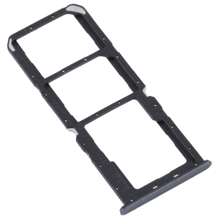 For Realme C30 SIM Card Tray + SIM Card Tray + Micro SD Card Tray, For Realme C30