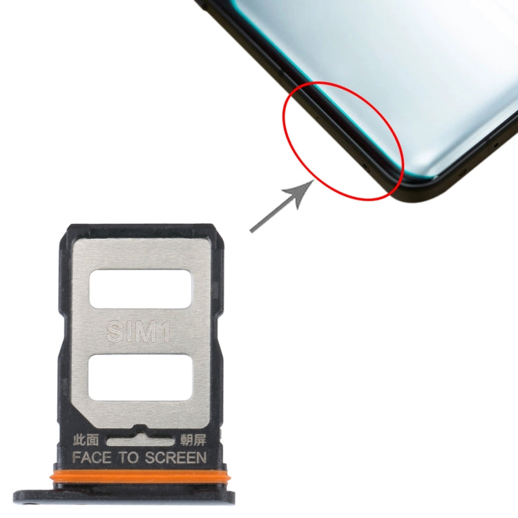 Per Xiaomi Redmi K50 Ultra / 12T / 12T Pro Vassoio scheda SIM + Vassoio scheda SIM, For Xiaomi Redmi K50 Ultra / 12T / 12T Pro