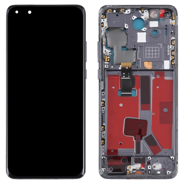 Schermo LCD originale per Huawei P40 Pro Digitizer assemblaggio completo con cornice, For Huawei P40 Pro