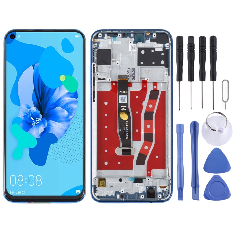 Schermo LCD originale per Huawei P20 Lite 2019 Digitizer assemblaggio completo con cornice, For Huawei P20 Lite 2019