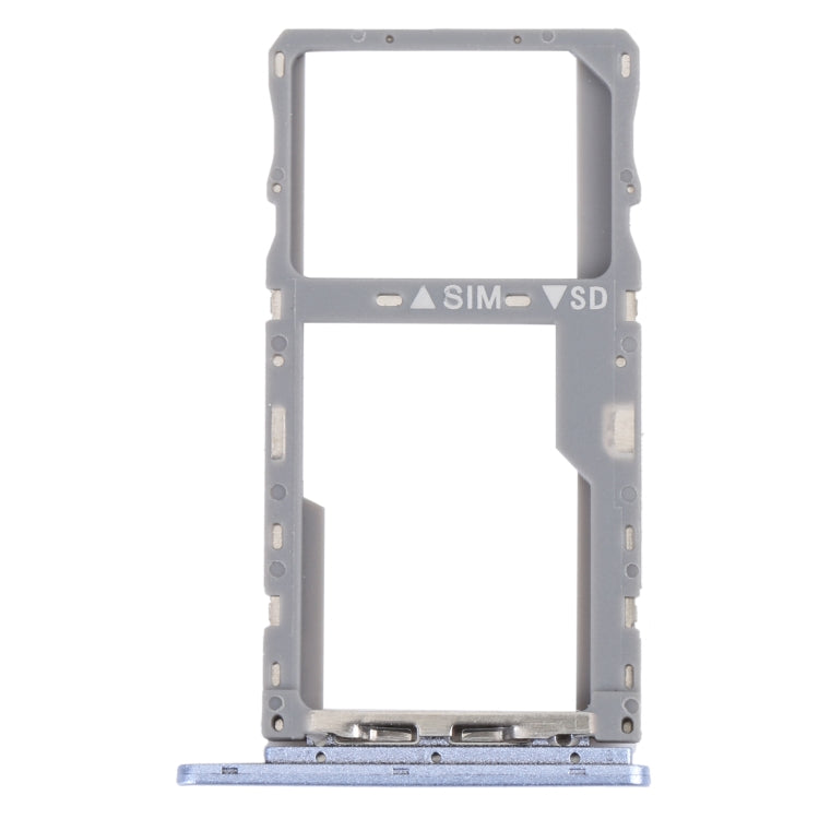 For TCL 10 SE T766H Original SIM Card Tray + SIM/Micro SD Card Tray, For TCL 10 SE