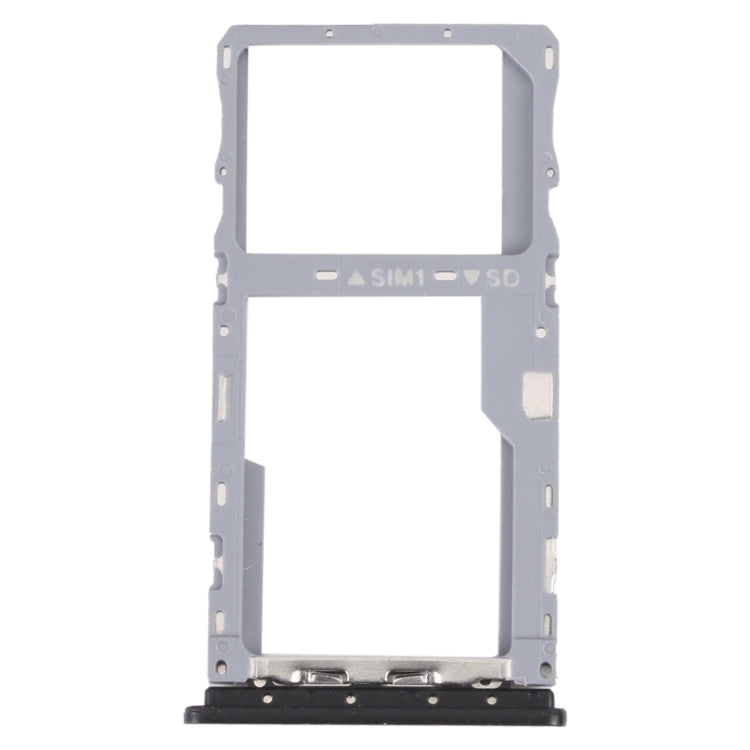 For TCL 20Y / 20E / Alcatel 1S 2021 Original SIM Card Tray + Micro SD Card Tray, For Alcatel 1S 2021