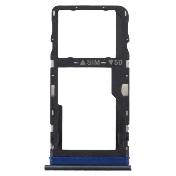 Per TCL 30 / 30+ / 30 5G Vassoio scheda SIM originale + Vassoio scheda micro SD, For TCL 30 / 30+ / 30 5G