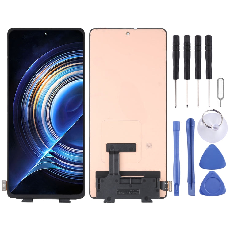 Schermo LCD OLED originale per Xiaomi Redmi K50 / Redmi K50 Pro / Poco F4 con digitalizzatore assemblaggio completo, For Xiaomi Redmi K50 / Redmi K50 Pro (Original)