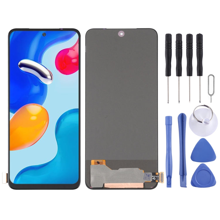 OEM OLED LCD Screen For Xiaomi Redmi Note 11 4G / Note 11S 4G / Poco M4 Pro with Digitizer Full Assembly, For Xiaomi Redmi Note 11 4G / Note 11S 4G / Poco M4 Pro 4G