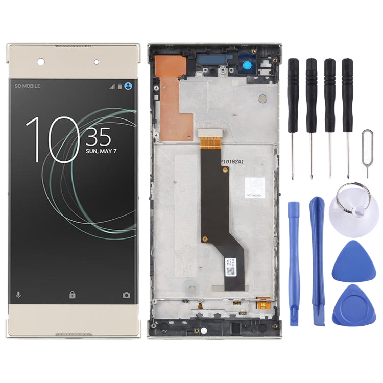 Schermo LCD originale per Sony Xperia XA1 G3116 Digitizer assemblaggio completo con cornice, For Sony Xperia XA1(Original)