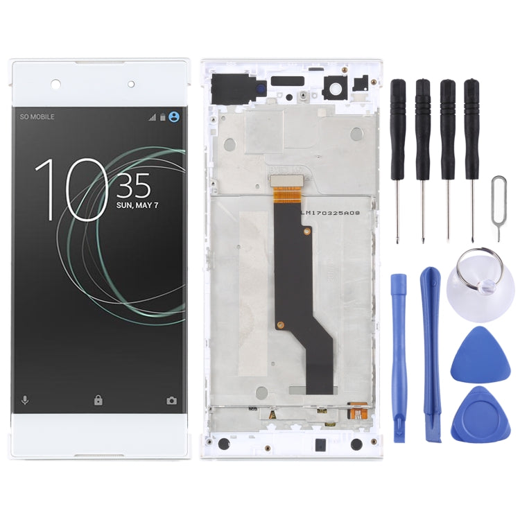 Schermo LCD originale per Sony Xperia XA1 G3116 Digitizer assemblaggio completo con cornice, For Sony Xperia XA1(Original)