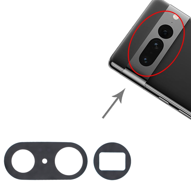 Per obiettivo fotocamera posteriore originale Google Pixel 7 Pro, For Google Pixel 7 Pro