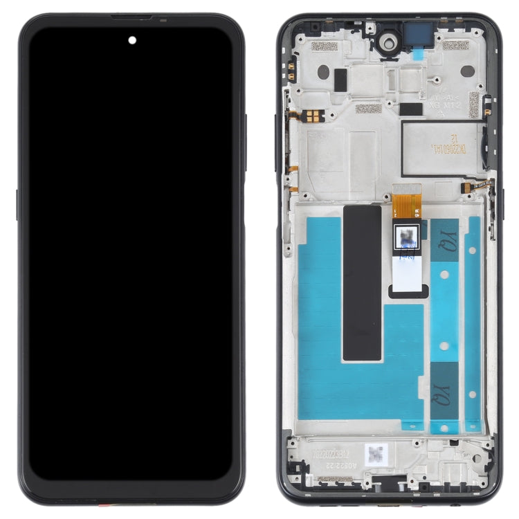 Schermo LCD OEM per Nokia X100 Digitizer assemblaggio completo con cornice, For Nokia X100